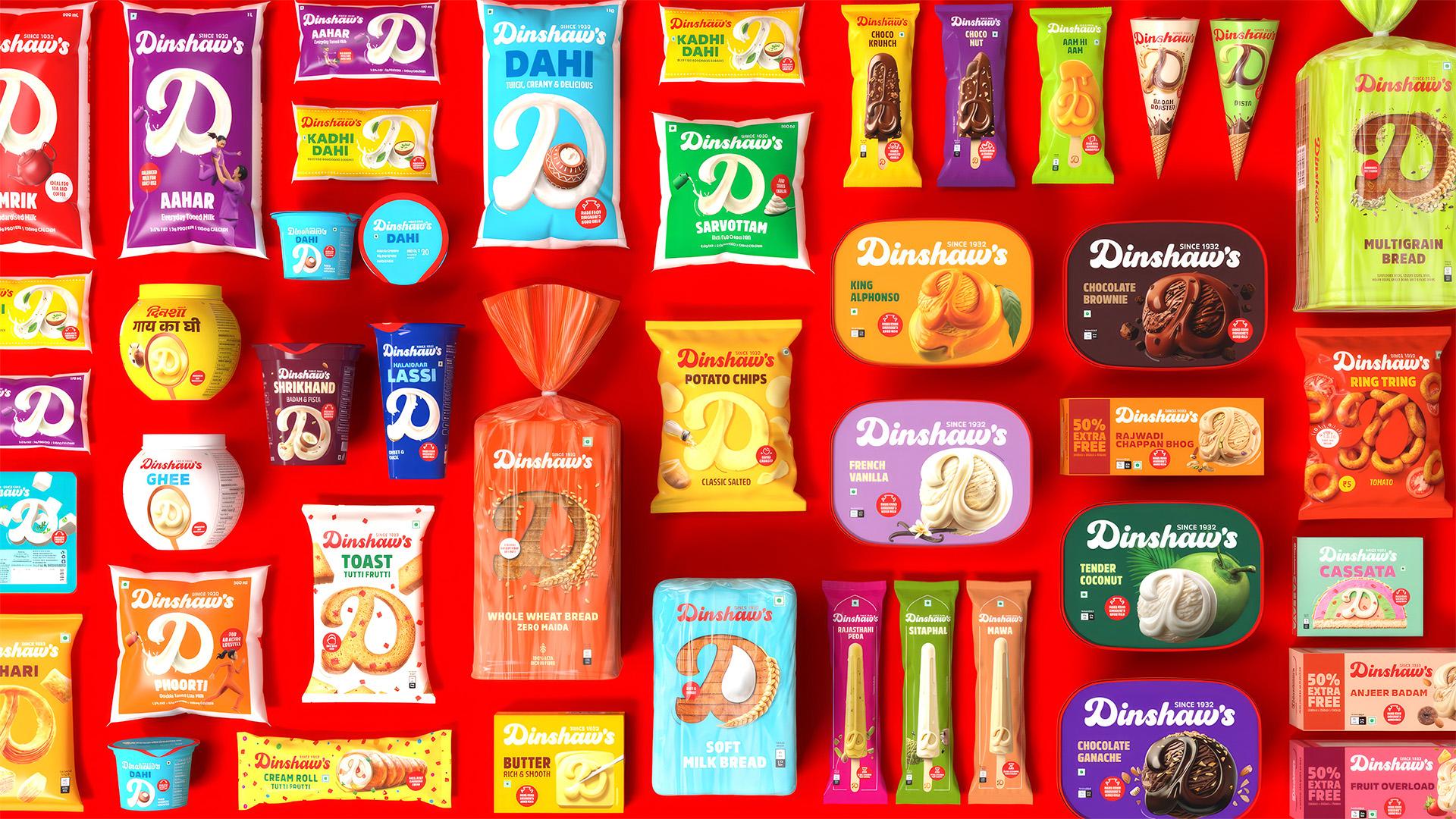 Hogyan ötvözi a hagyományt a modernséggel a 93 éves Dinshaw jégkrém márka új csomagolása