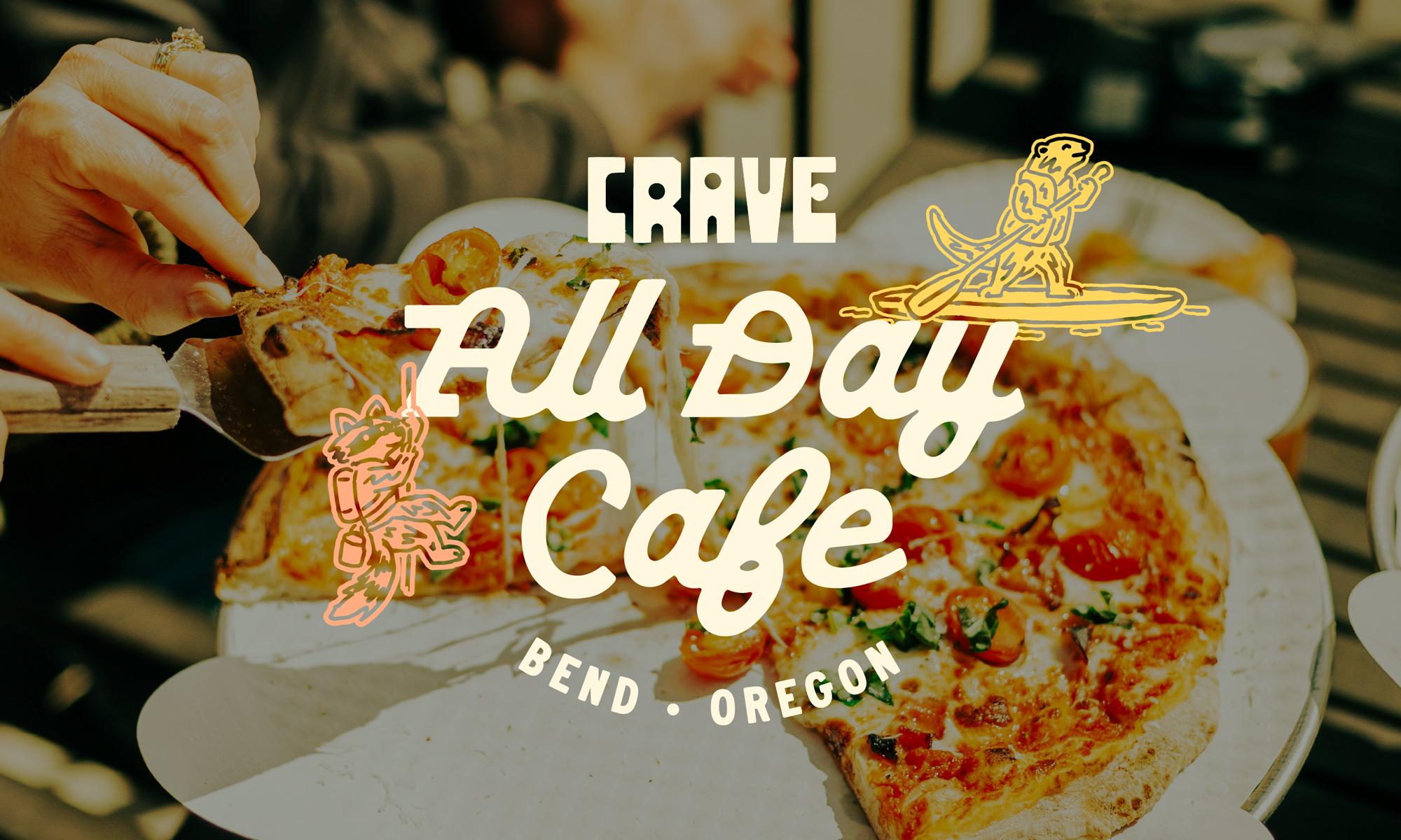 Kalandvágyó kávézóbranding: így készült a Crave All Day Cafe játékos arculata