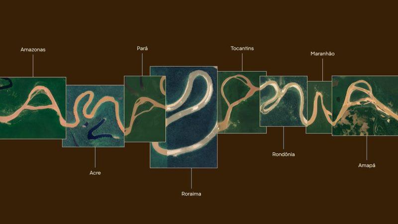 A brazil Amazonas első hivatalos arculata a folyók inspirálta
