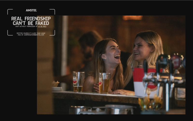 Amstel: amikor a barátság lesifotókon keresztül mutatkozik meg