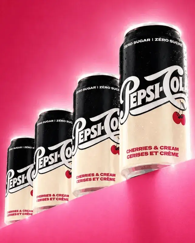 Pepsi Cherries & Cream megidézi a régi szódabüfék hangulatát