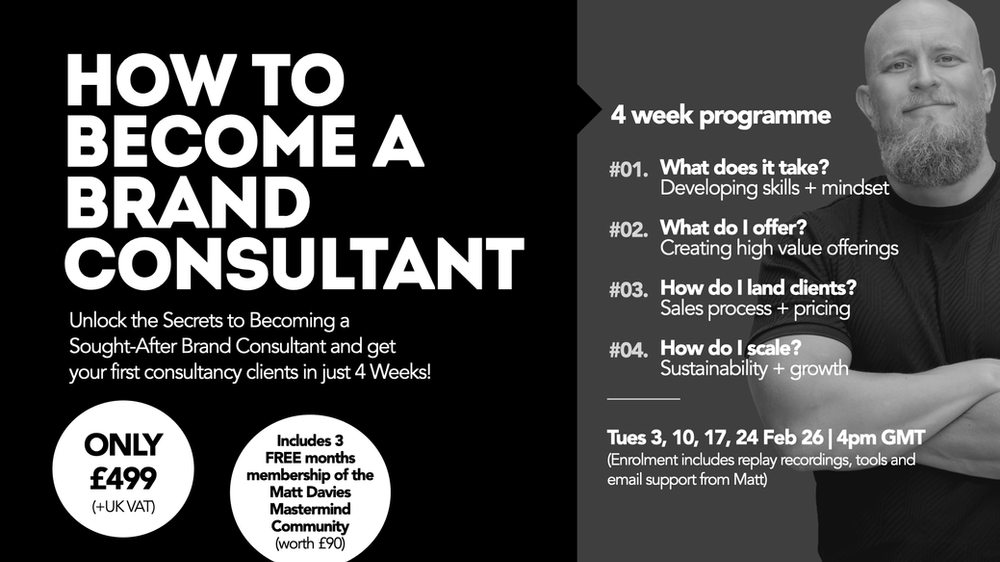 Hogyan válj brand tanácsadóvá - Ingyenes webinar felvétel