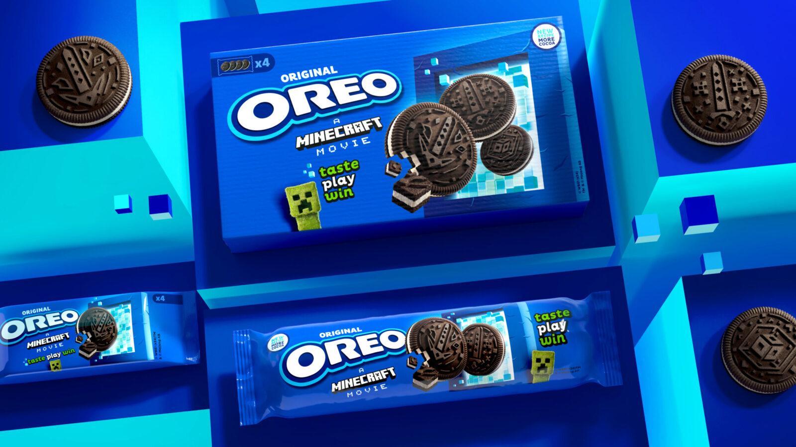 Amikor az Oreo és a Minecraft találkozik: játékos limitált szériás design varázslat