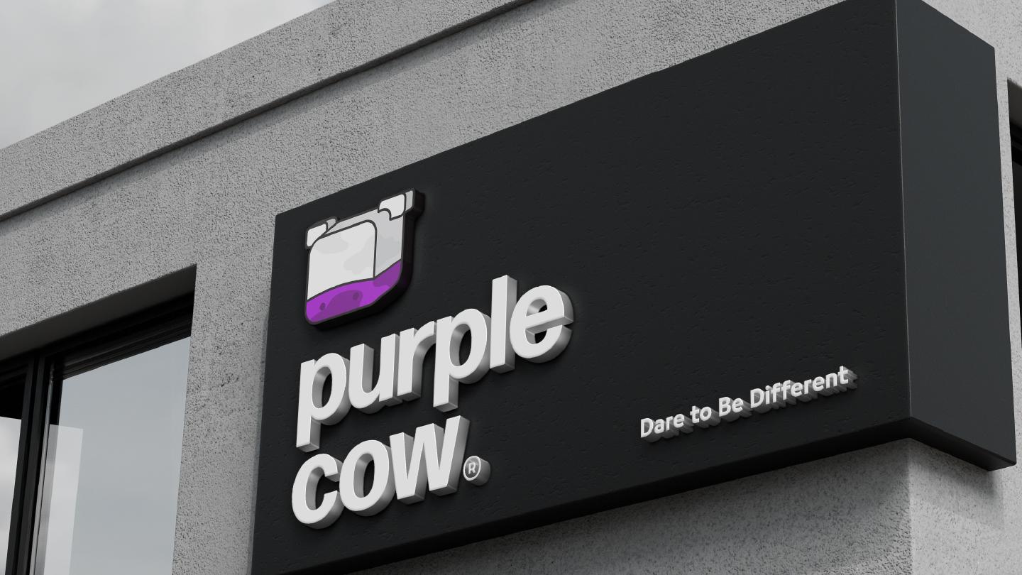 PurpleCow – karaktervezérelt márka kreatív lázadóknak, Rinad Sehweil munkája