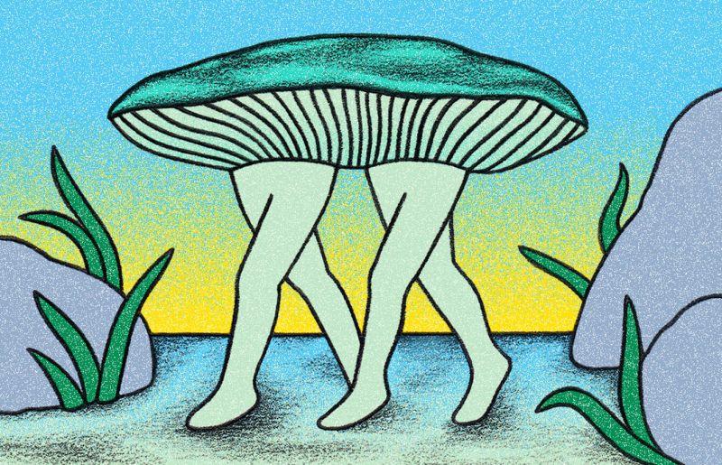 Linda Merad fejjel lefelé fordítja az óceánt a Hermès számára